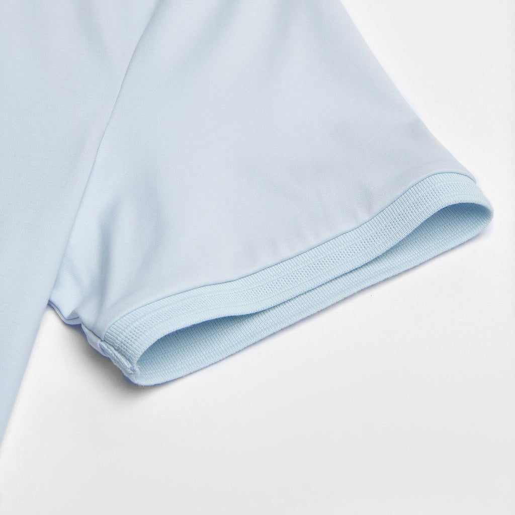 Men Slim Liquid Ammonia Cotton Polo Shirt