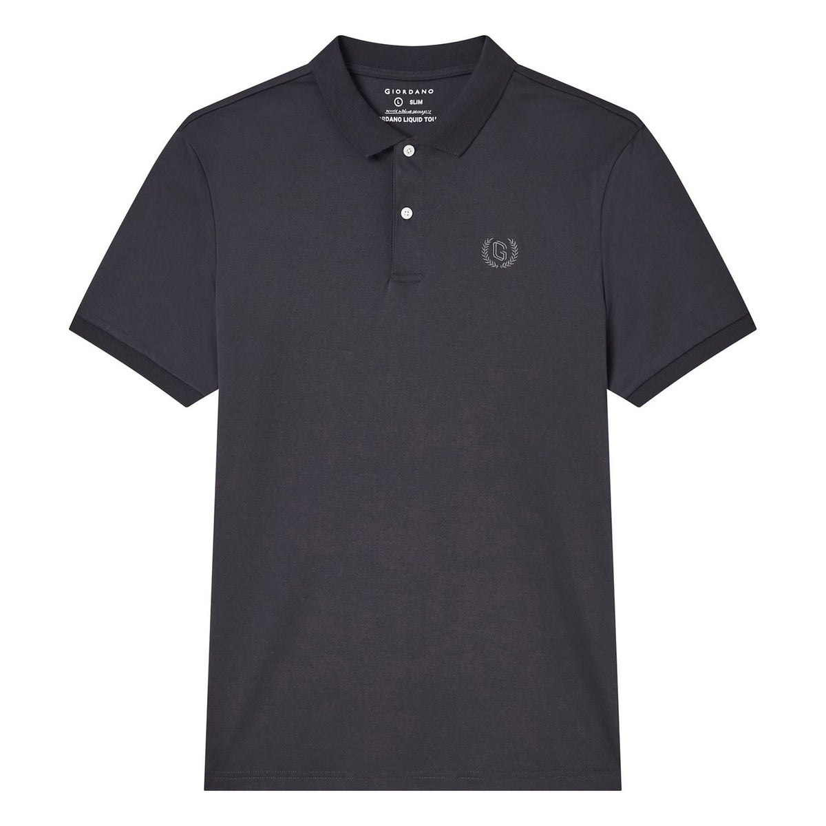 Men’s Slim Fit Liquid Touch Cotton Interlock Polo