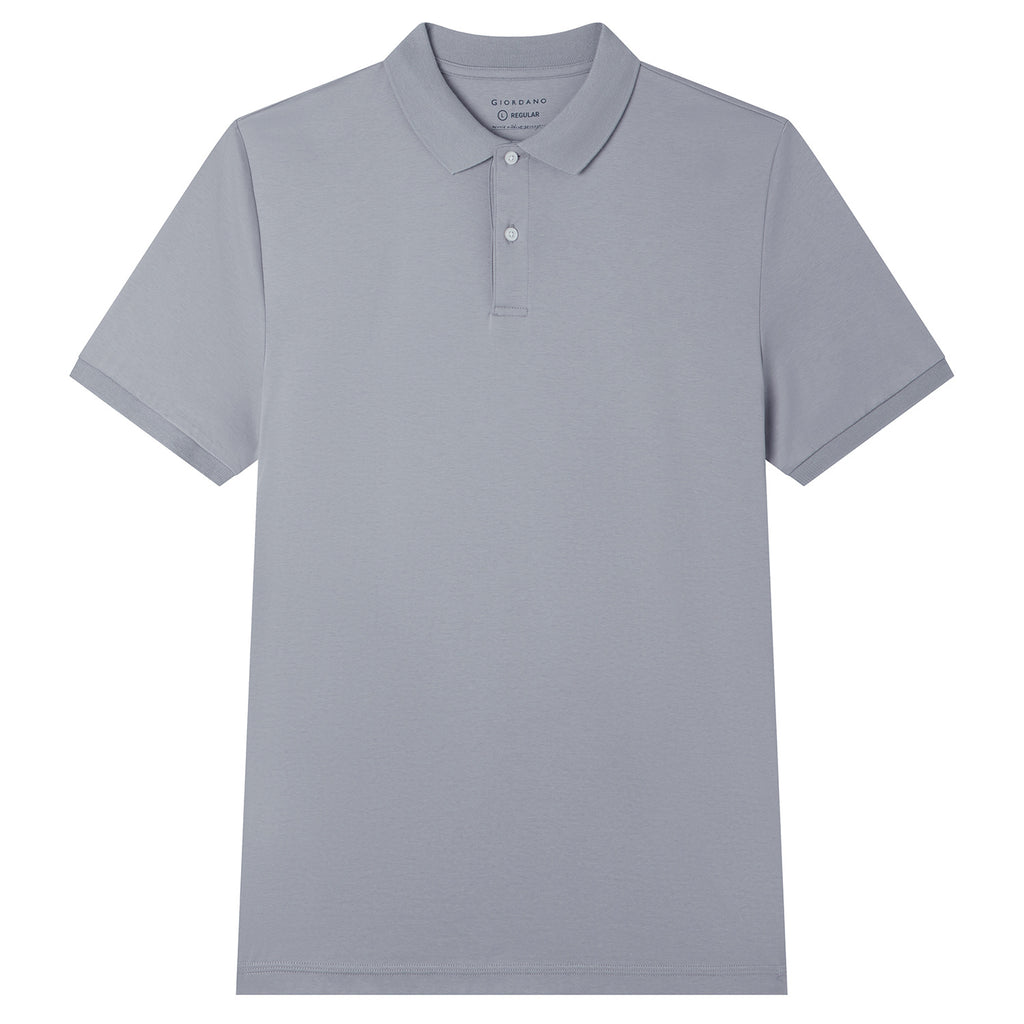 Men’s Slim Fit Liquid Touch Cotton Interlock Polo