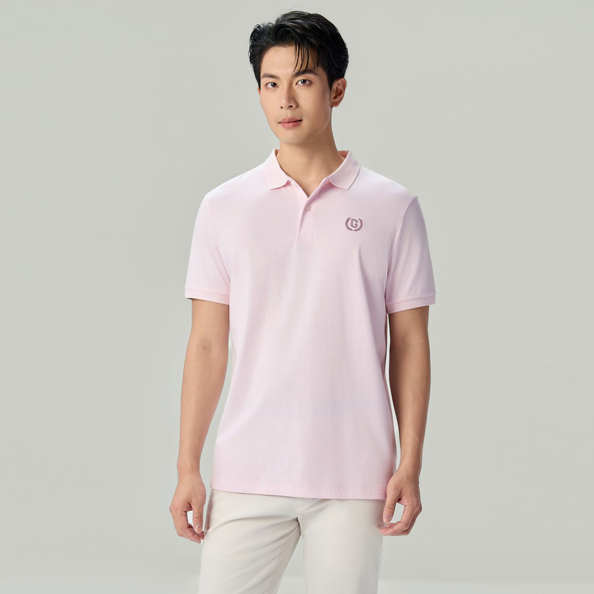 Men’s Slim Fit Liquid Touch Cotton Interlock Polo