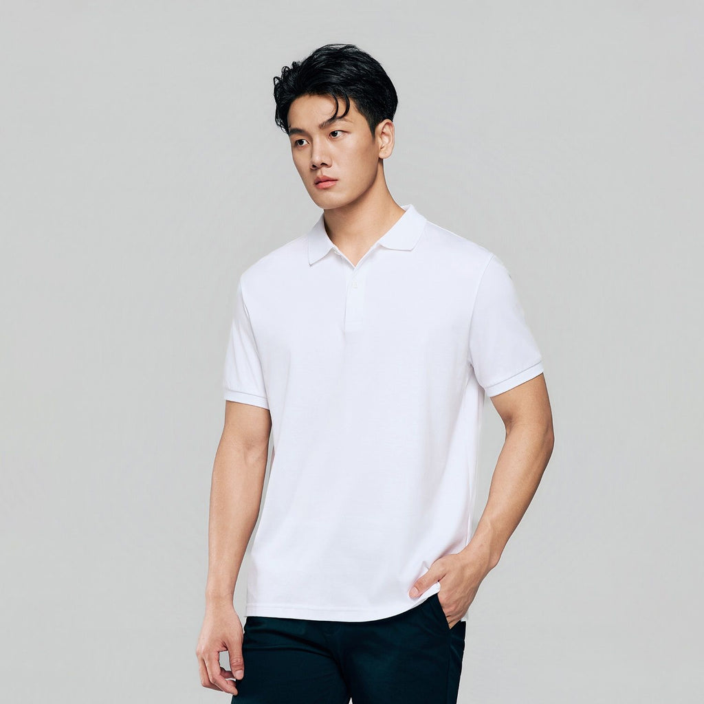 Men Regular Luxe Touch Cotton Polo