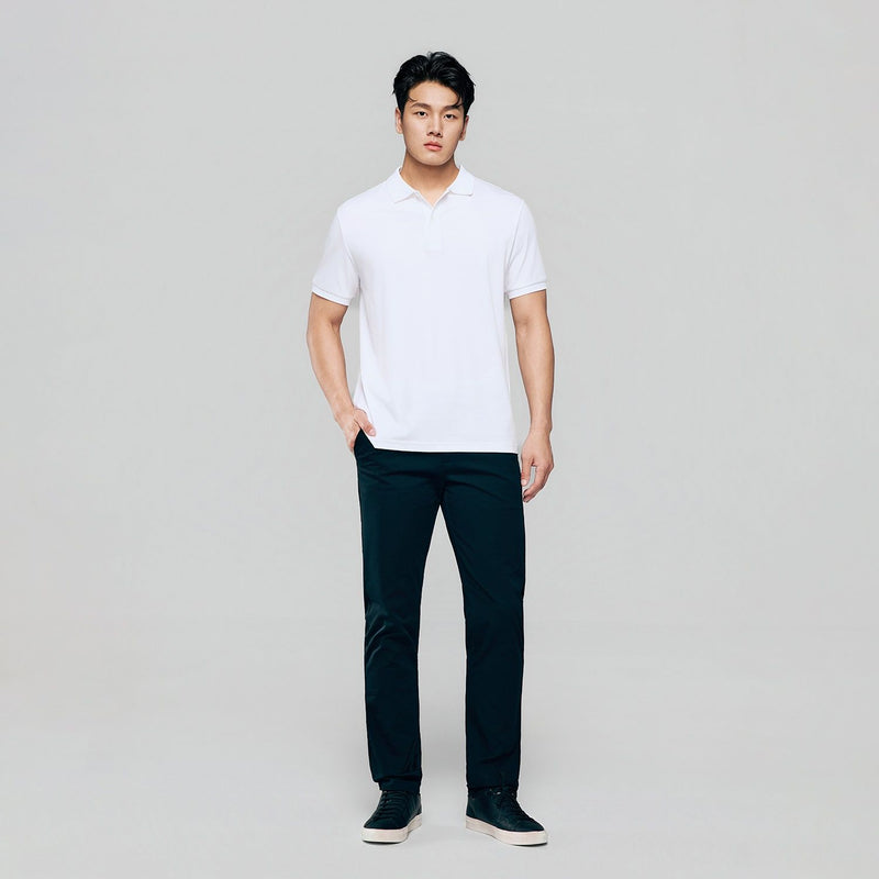 Men Regular Luxe Touch Cotton Polo