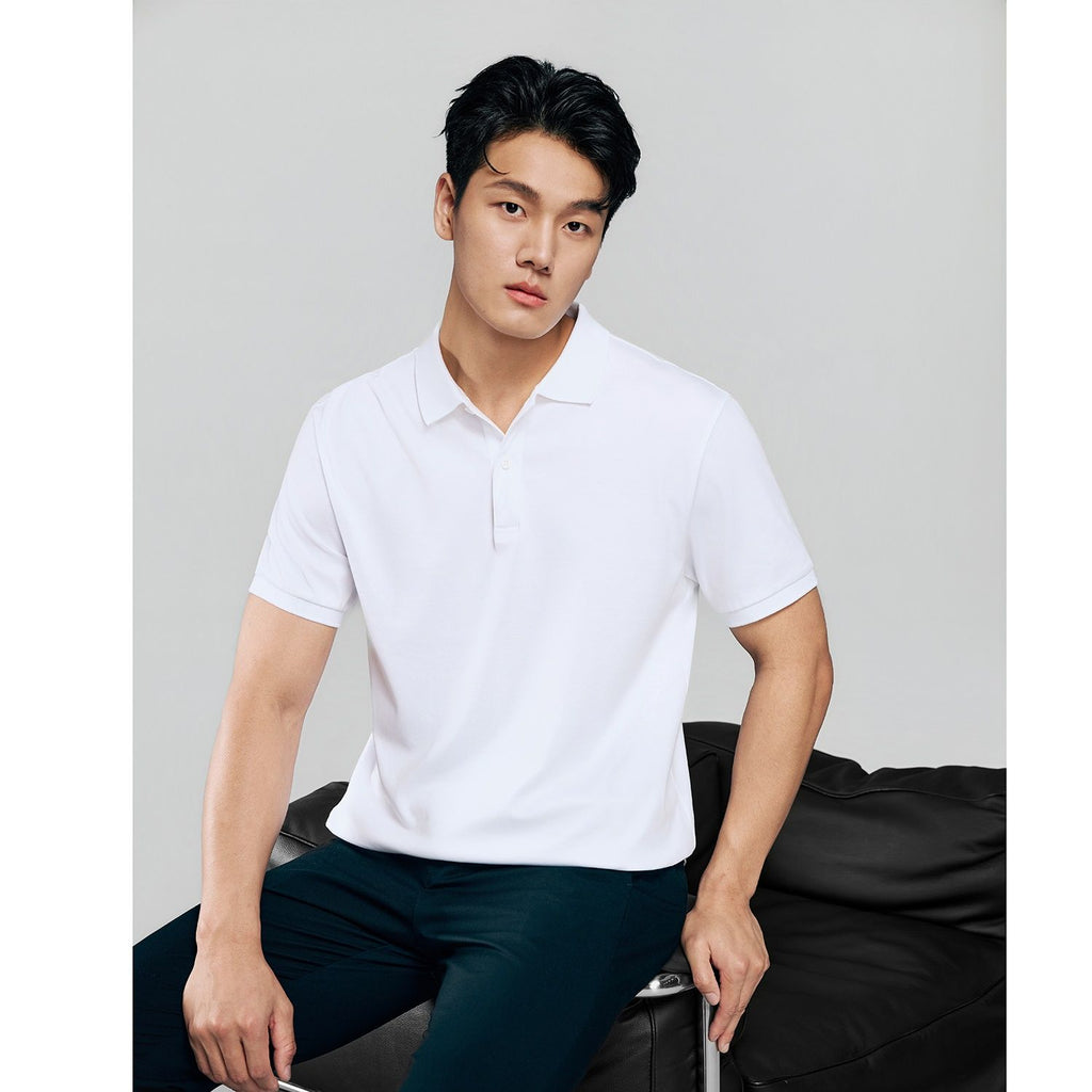 Men Regular Luxe Touch Cotton Polo