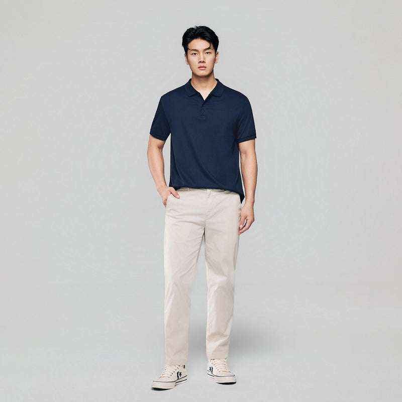 Men Regular Luxe Touch Cotton Polo
