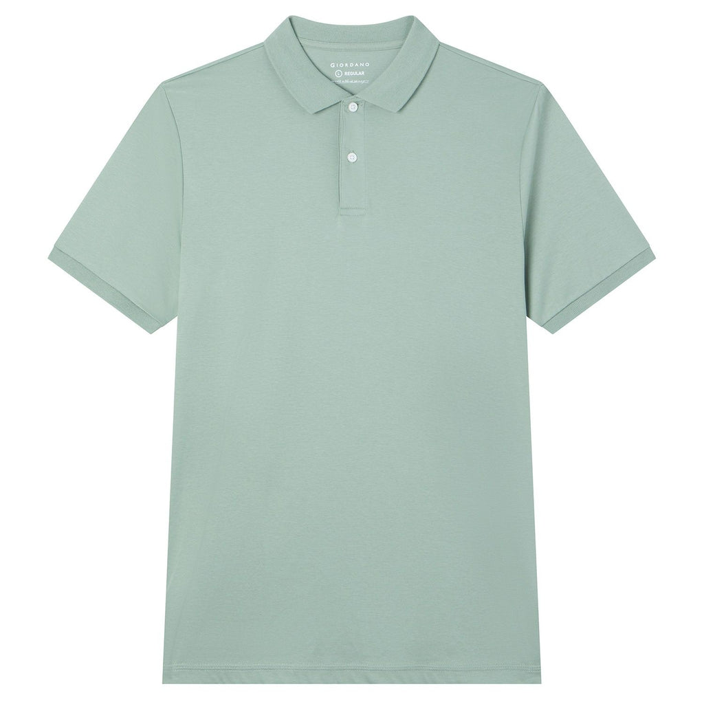 Men Regular Luxe Touch Cotton Polo