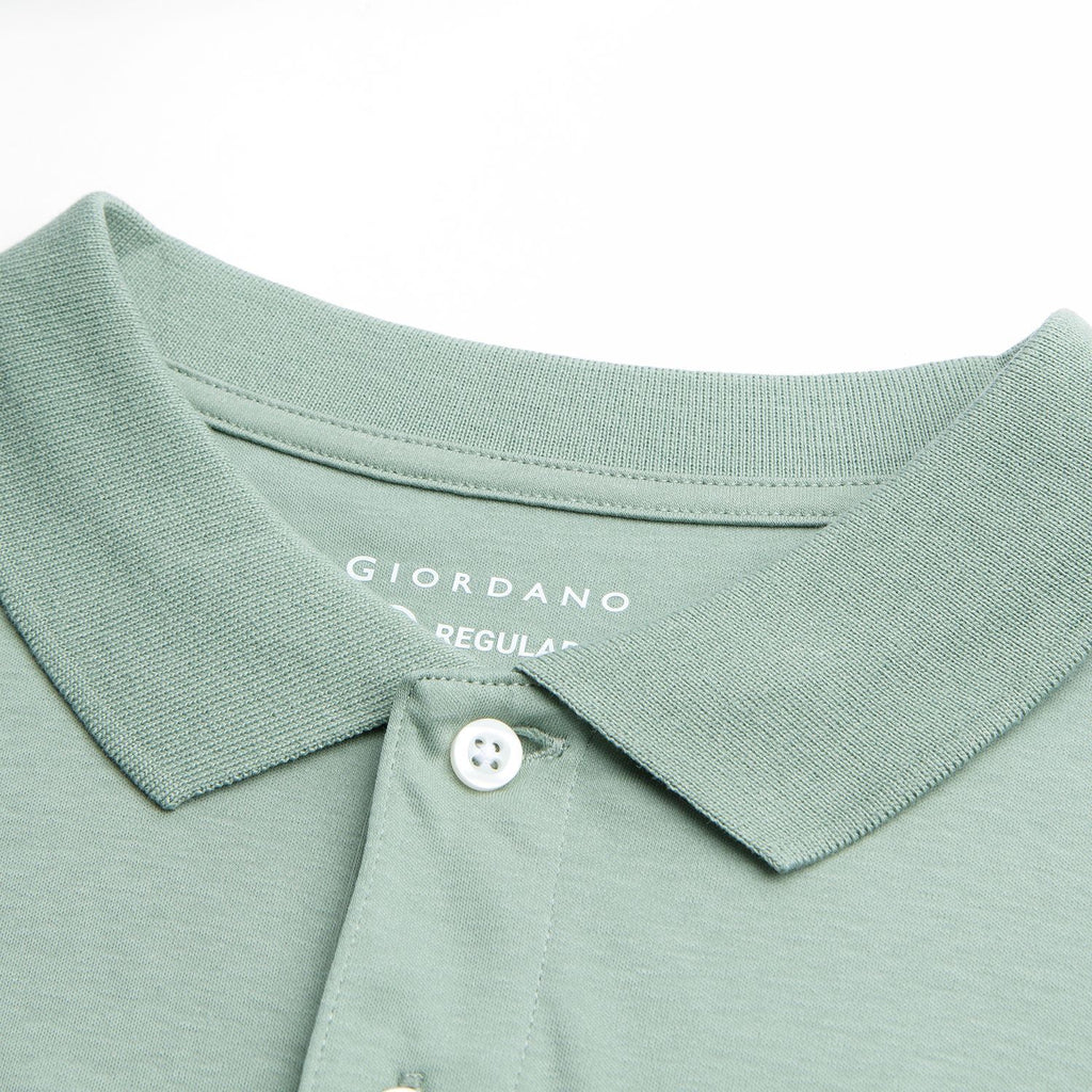 Men Regular Luxe Touch Cotton Polo