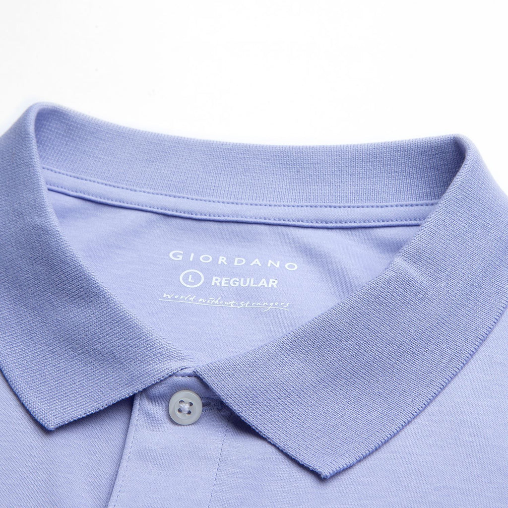 Men Regular Luxe Touch Cotton Polo
