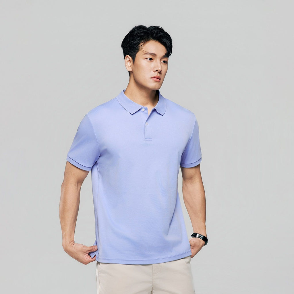 Men Regular Luxe Touch Cotton Polo