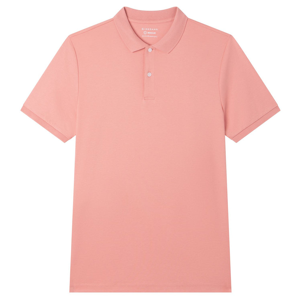 Men Regular Luxe Touch Cotton Polo