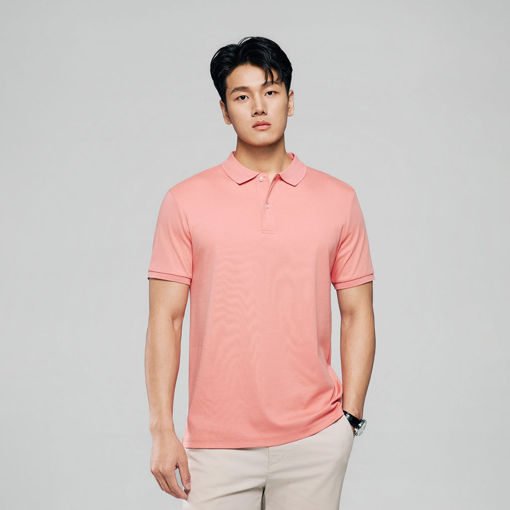 Men Regular Luxe Touch Cotton Polo
