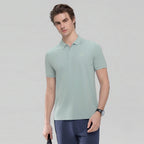 Men Slim Stretch Silk Touch Polo Shirt
