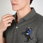 Men's 3G Napoleon Slim Melange Polo