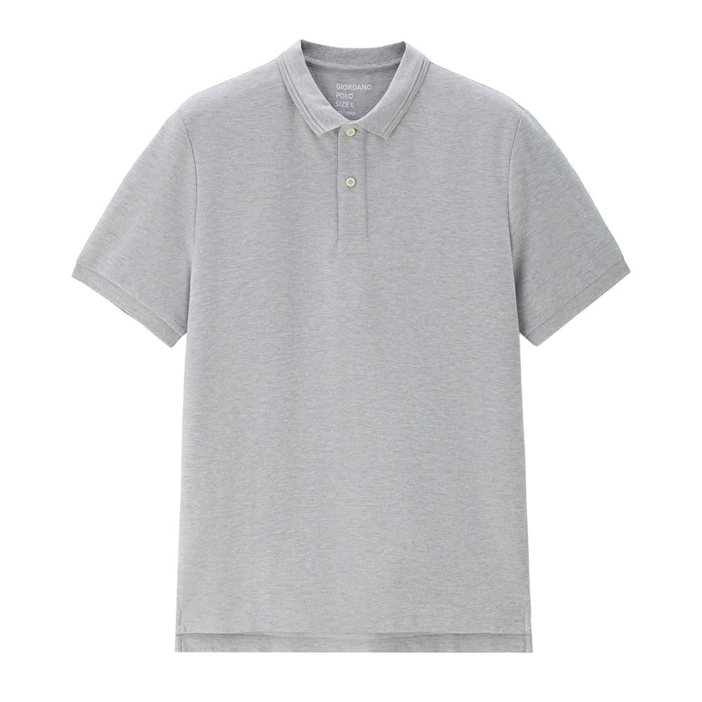 Men's Relaxed Cool Jade Pique Polo