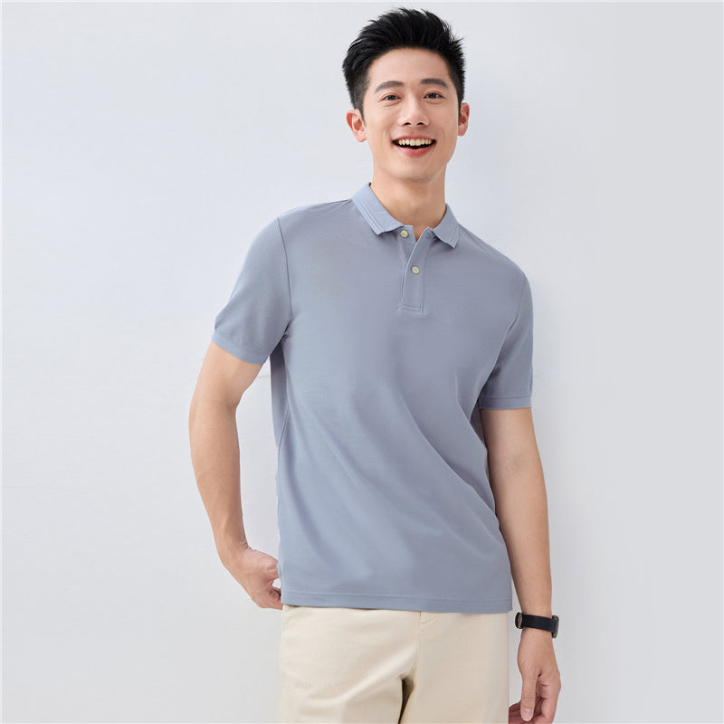 Men's Relaxed Cool Jade Pique Polo