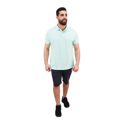 Men Solid Performance Polo