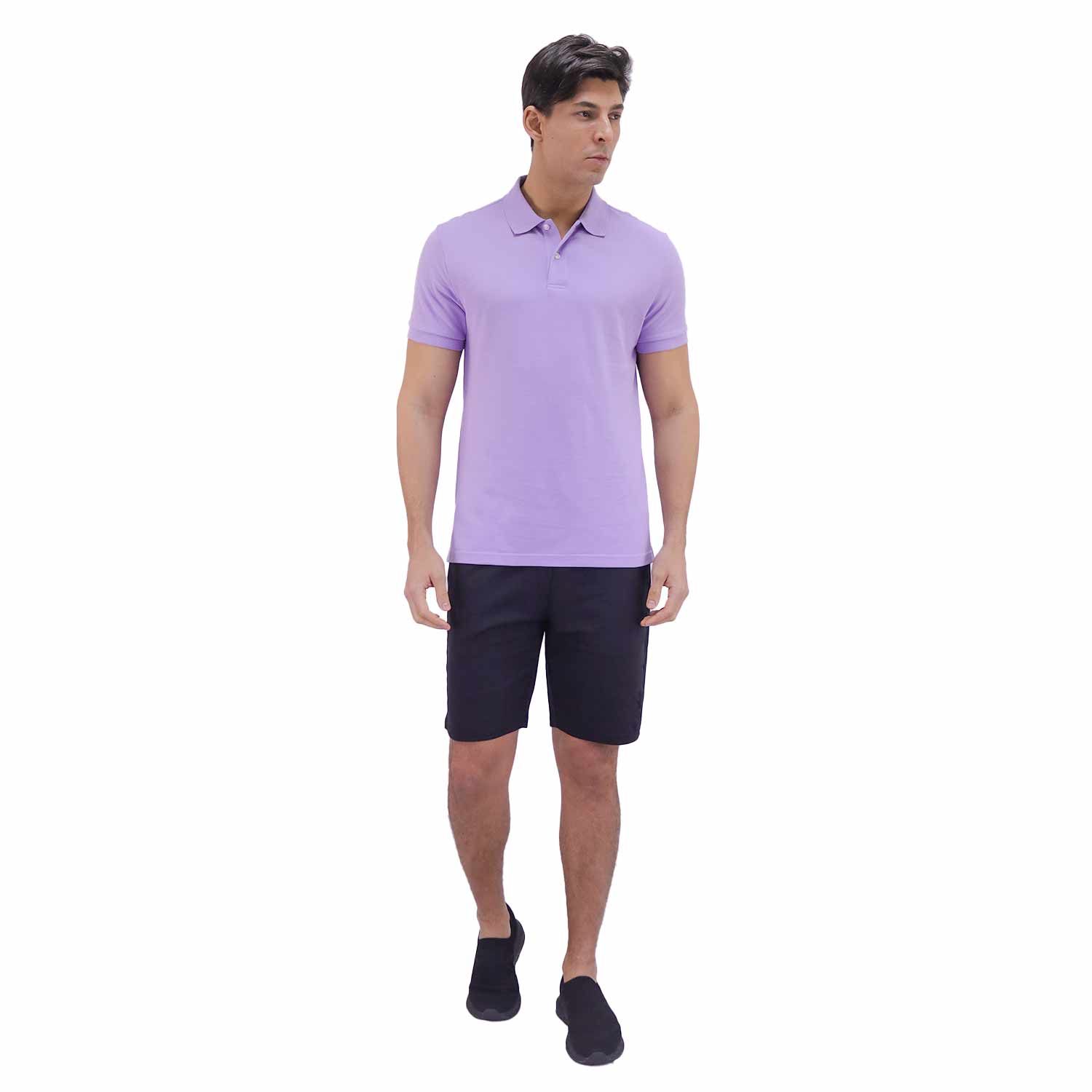 Men Solid Performance Polo