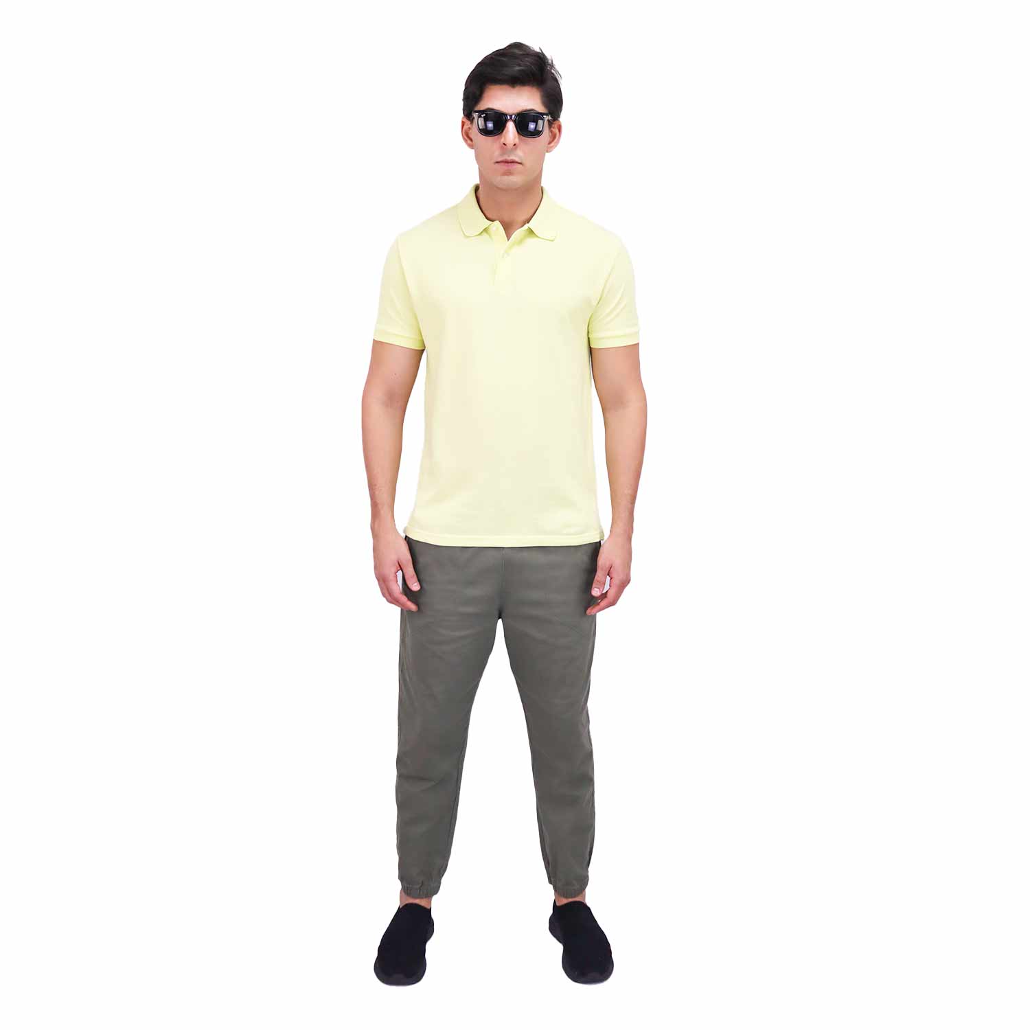 Men Solid Performance Polo