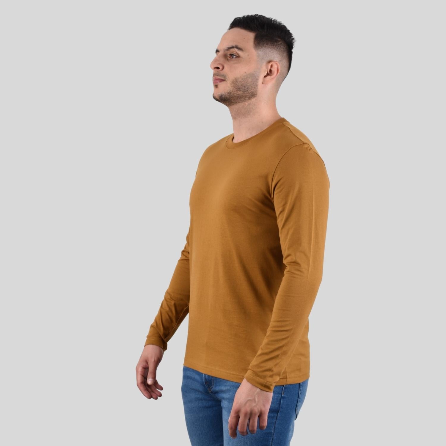 Men's Long Sleeve Crewneck Tee