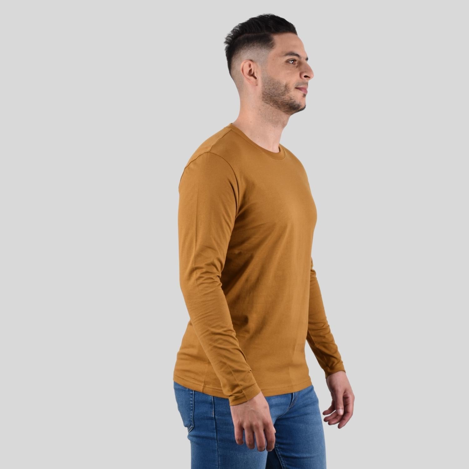 Men's Long Sleeve Crewneck Tee