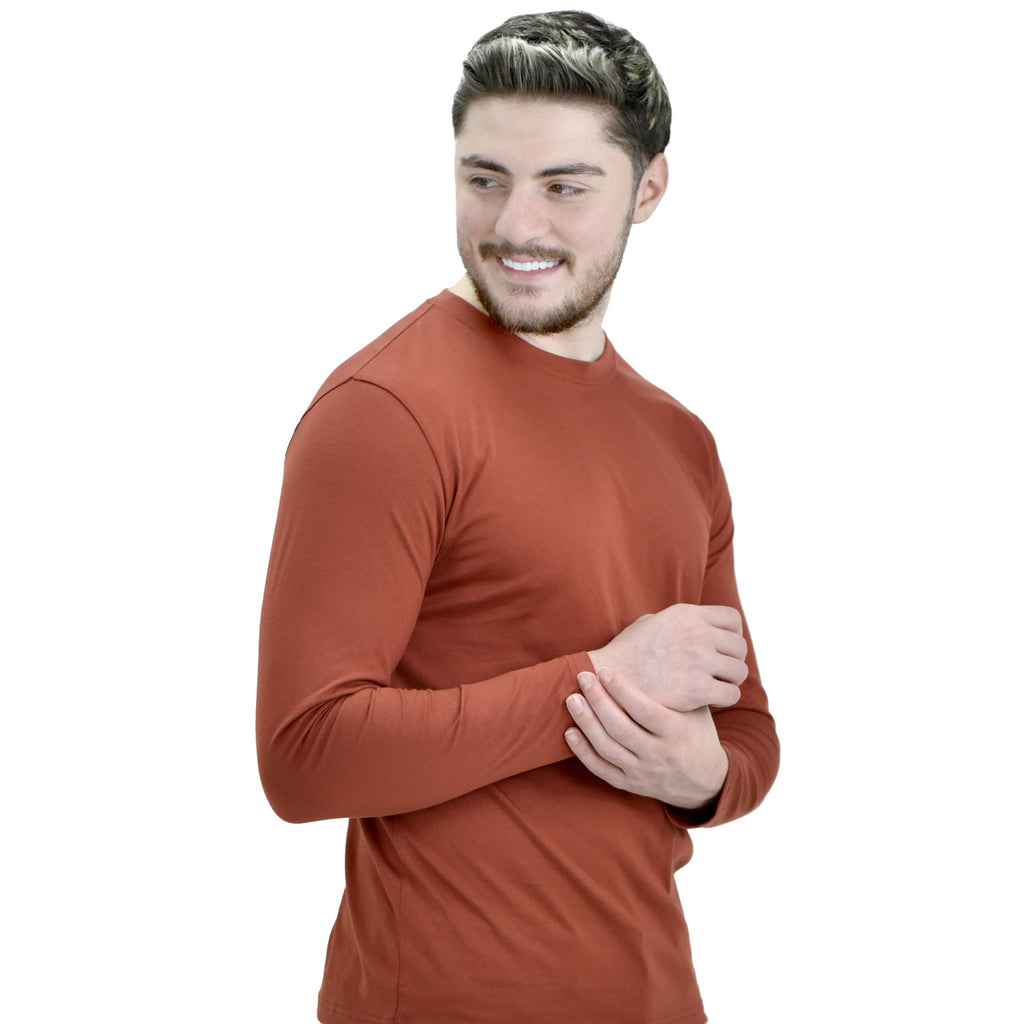 Men's Long Sleeve Crewneck Tee