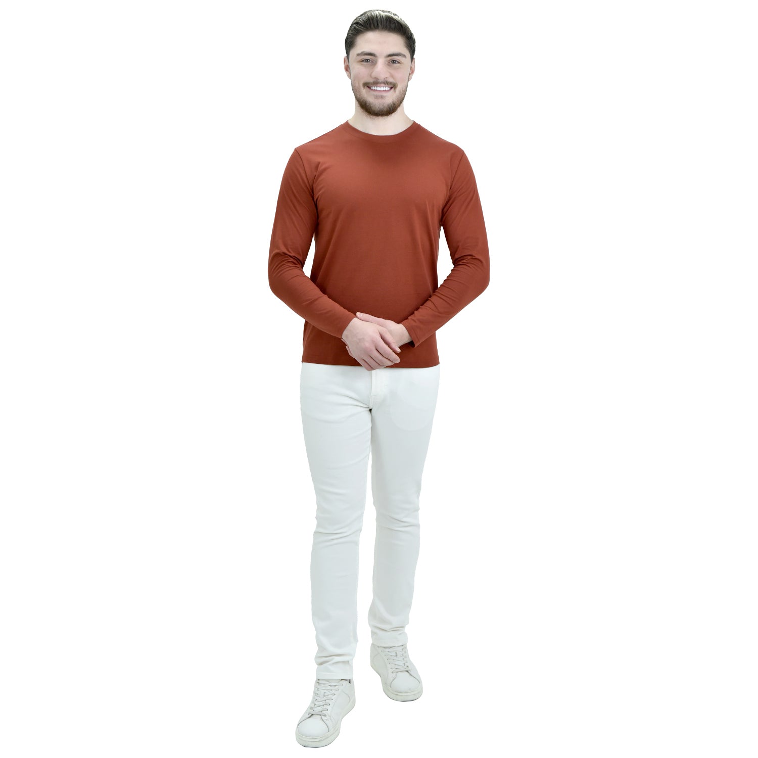 Men's Long Sleeve Crewneck Tee