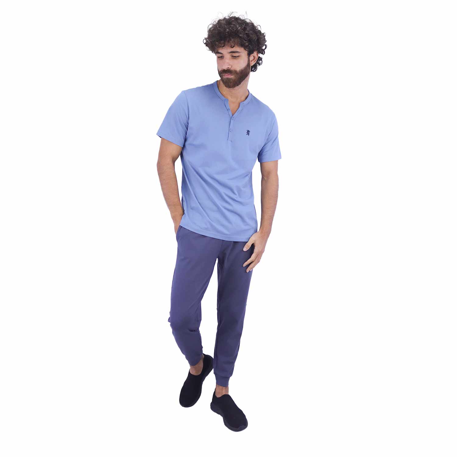 تي شيرت هنلي للرجال