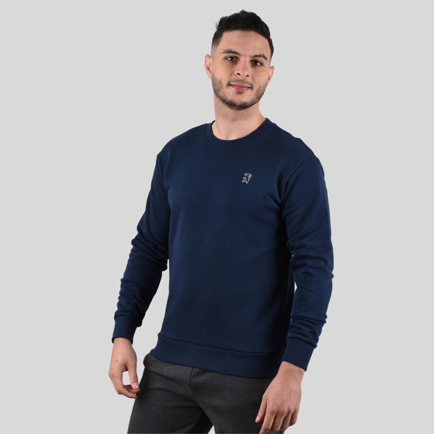 Men's Long Sleeve Crewneck Sweaters