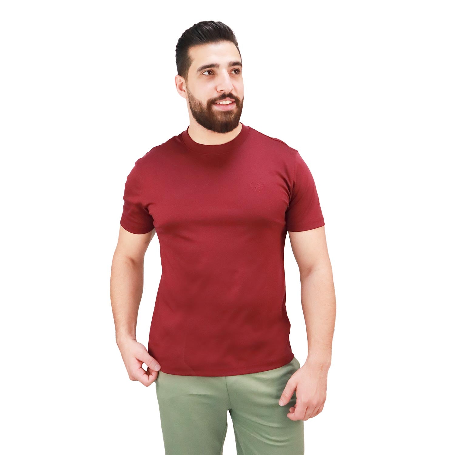 Men's Liquid Touch Slim Fit Crewneck Tee