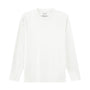 Men's Interlock Crew Neck Long Sleeve Slim Fit Embroidery Liquid Touch Smart Collar Tees