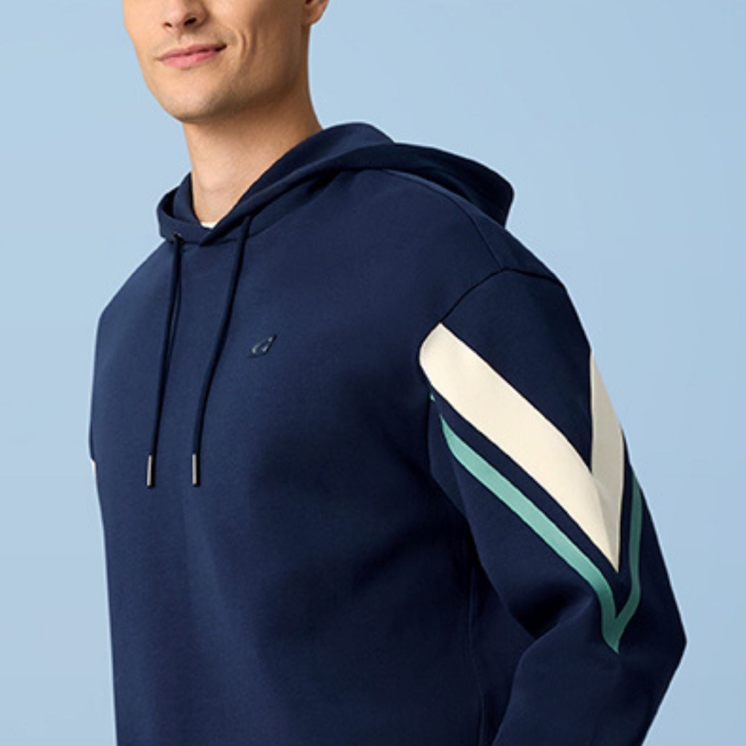Men's Relaxed Fit Colorblock Hoodie | Comfort & Style