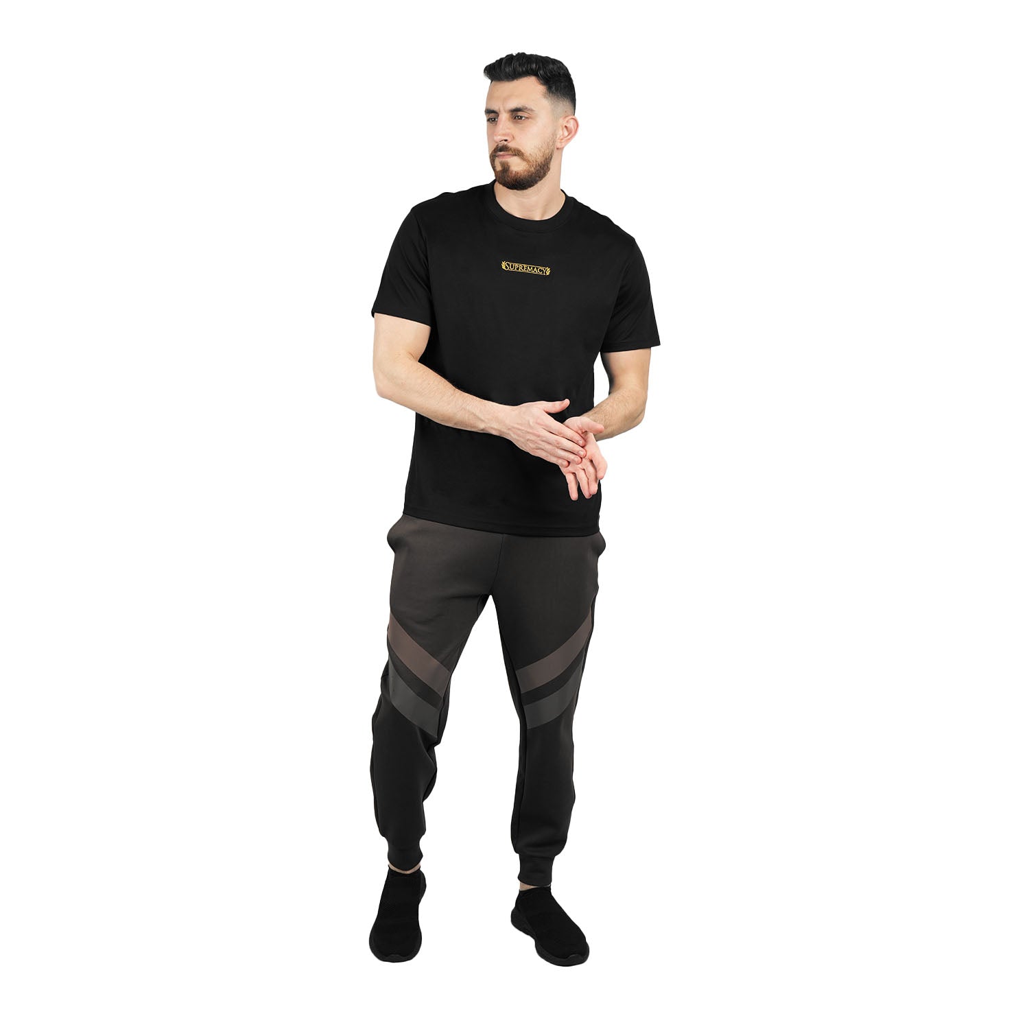Giordano Men's Slim Fit Cotton Tee - Liquid Touch Comfort