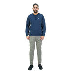 Men's Cotton Polyester French Terry Crew Neck Sweatshirt