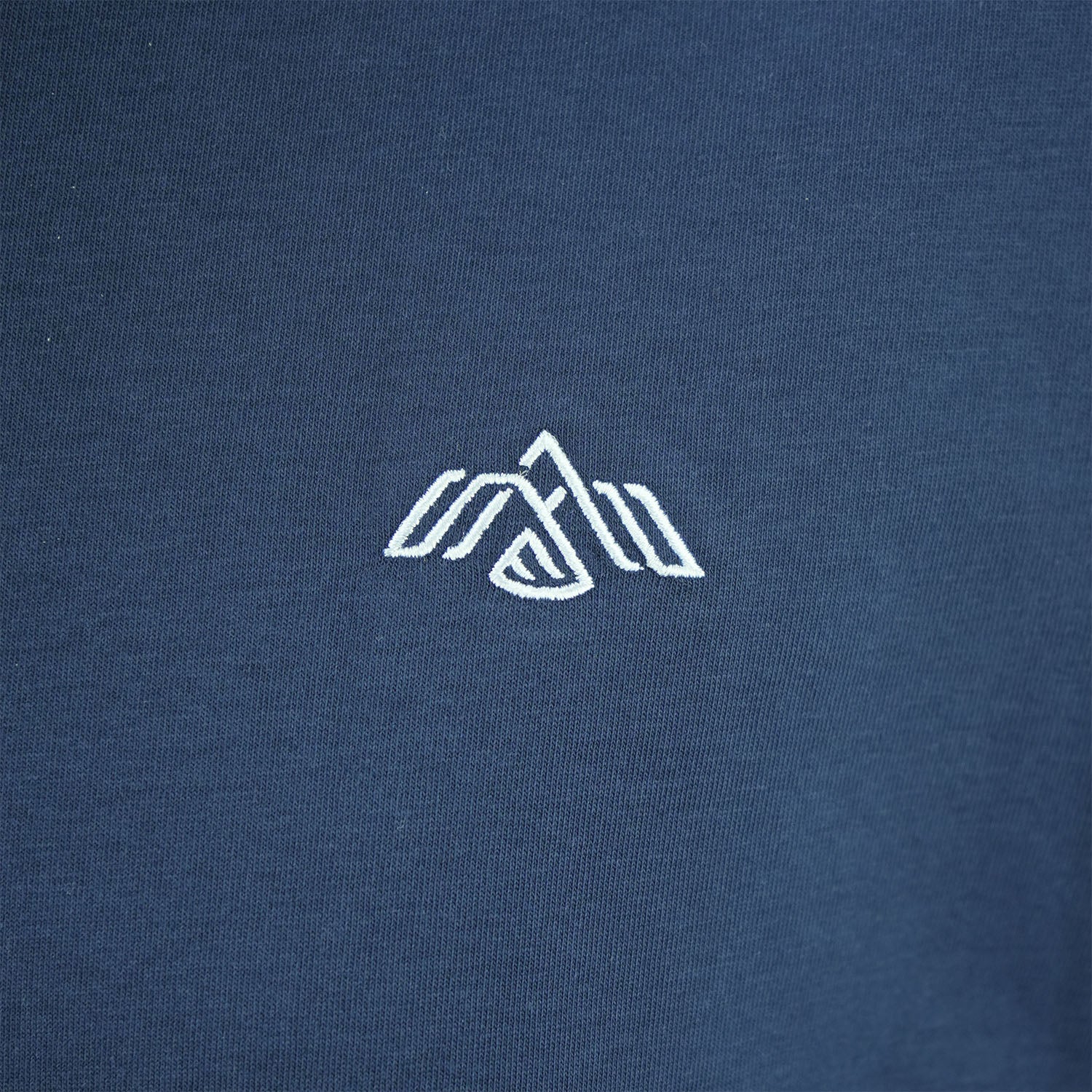 Men's V Neck Embroidery Tee