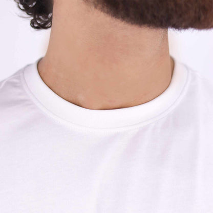 Men's Cotton Jersey Crew Neck Slim Fit Tee