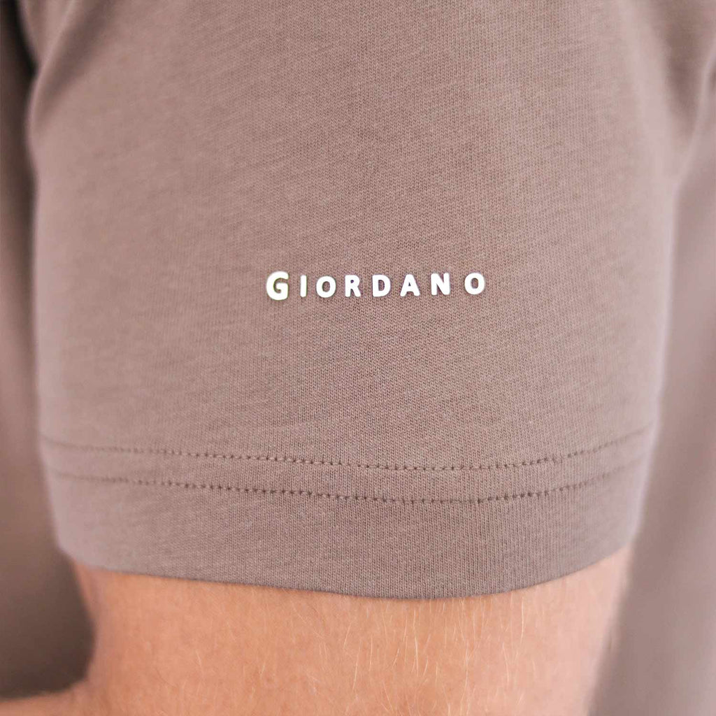 Men's Cotton Jersey Crew Neck Slim Fit Tee