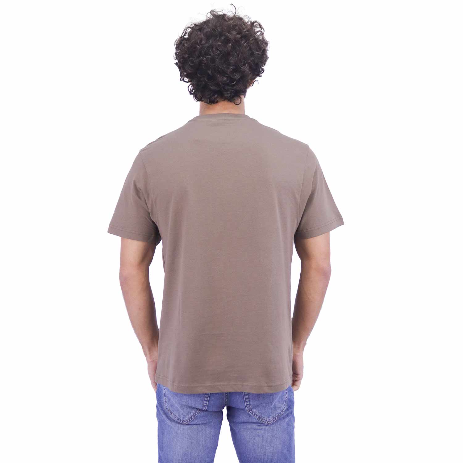 Men's Cotton Jersey Crew Neck Slim Fit Tee