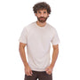Giordano Men's Cotton Jersey Crew Neck Slim Fit Tee-Brown