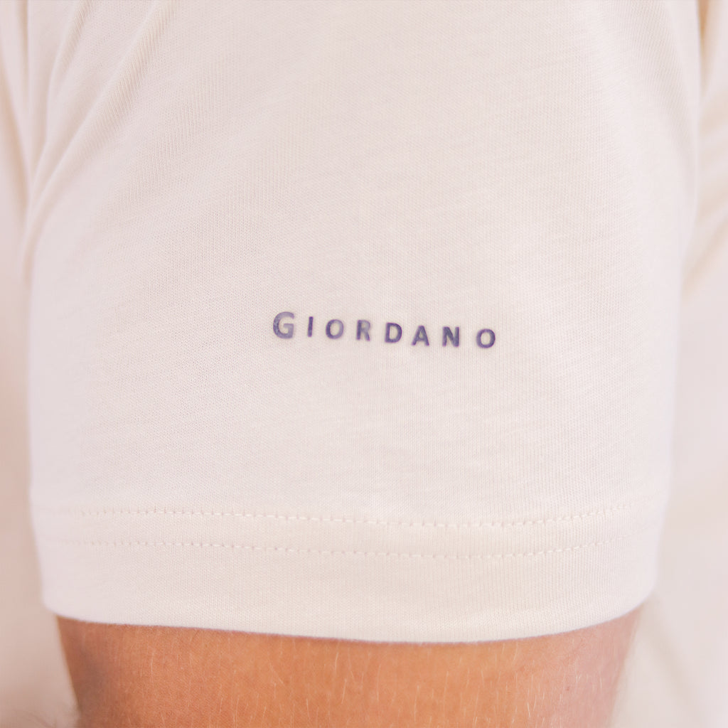 Men's Cotton Jersey Crew Neck Slim Fit Tee
