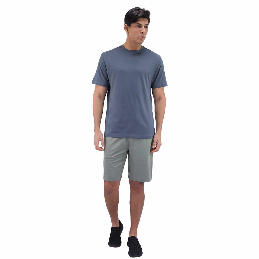 Men's Cotton Jersey Crew Neck Slim Fit Tee