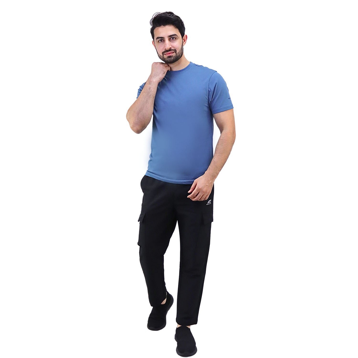 Men's Cotton Jersey Crew Neck Slim Fit Tee