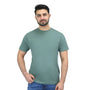 Giordano Men's Cotton Jersey Crew Neck Slim Fit Tee-Green