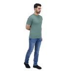 Men's Cotton Jersey Crew Neck Slim Fit Tee