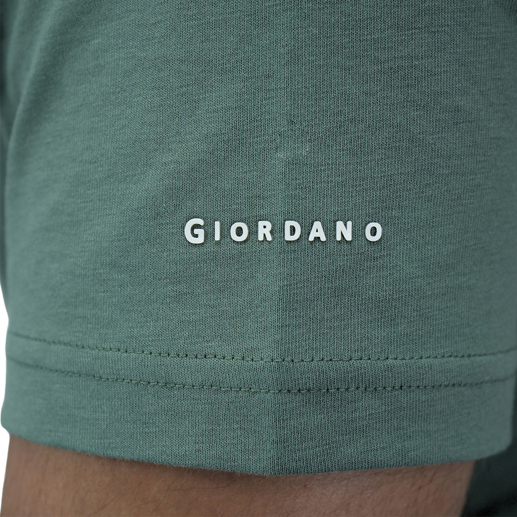 Men's Cotton Jersey Crew Neck Slim Fit Tee