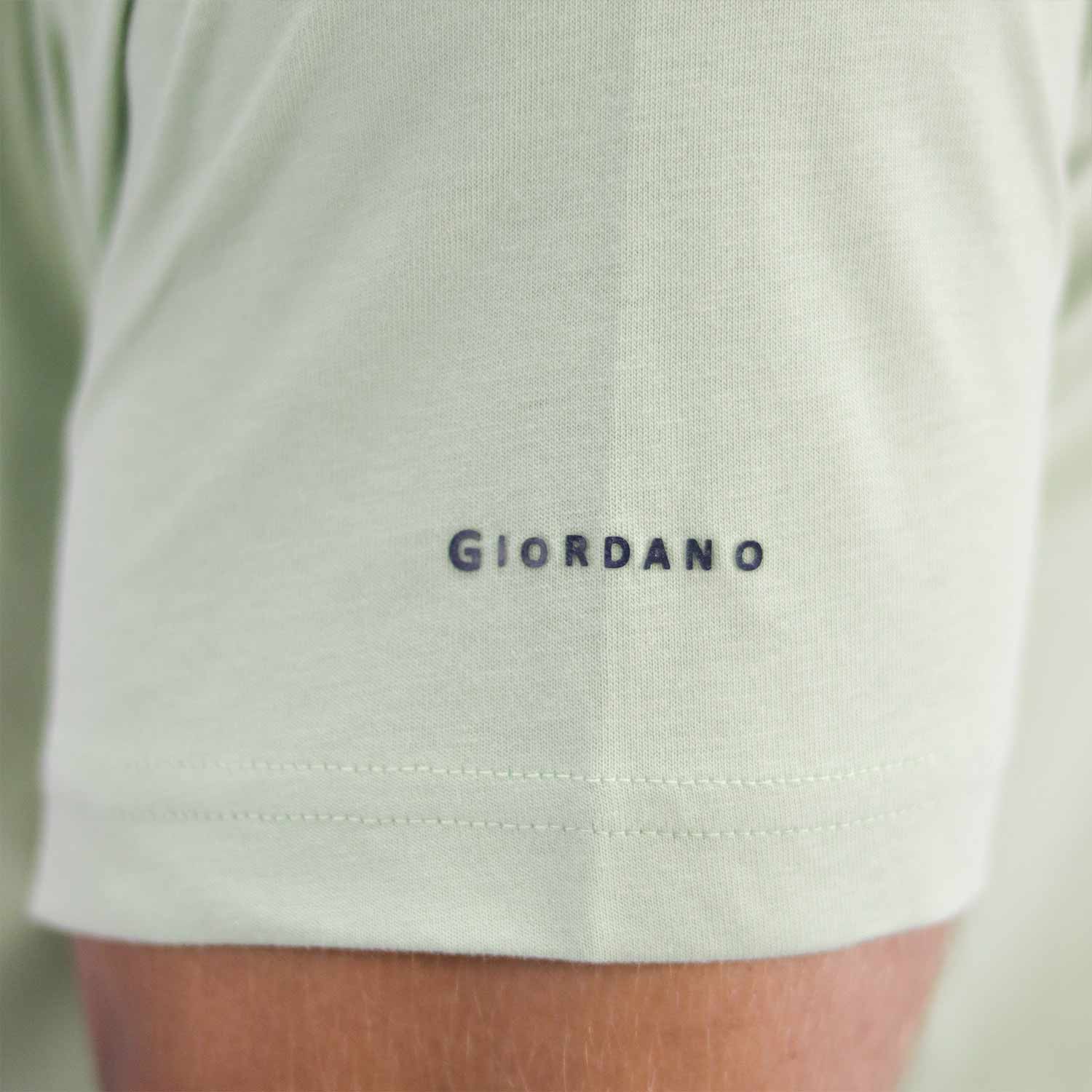 Men's Cotton Jersey Crew Neck Slim Fit Tee