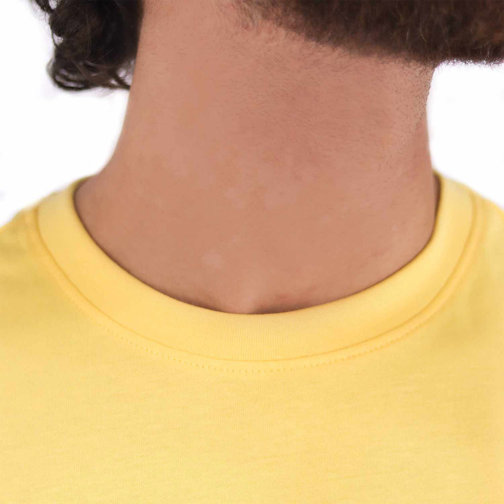 Men's Cotton Jersey Crew Neck Slim Fit Tee