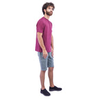 Men's Cotton Jersey Crew Neck Slim Fit Tee