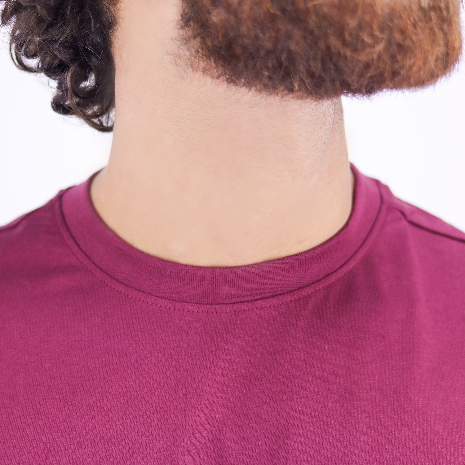 Men's Cotton Jersey Crew Neck Slim Fit Tee