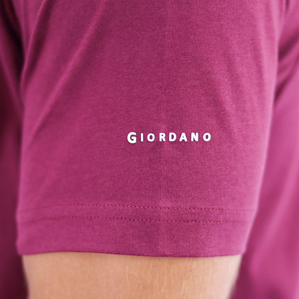 Men's Cotton Jersey Crew Neck Slim Fit Tee