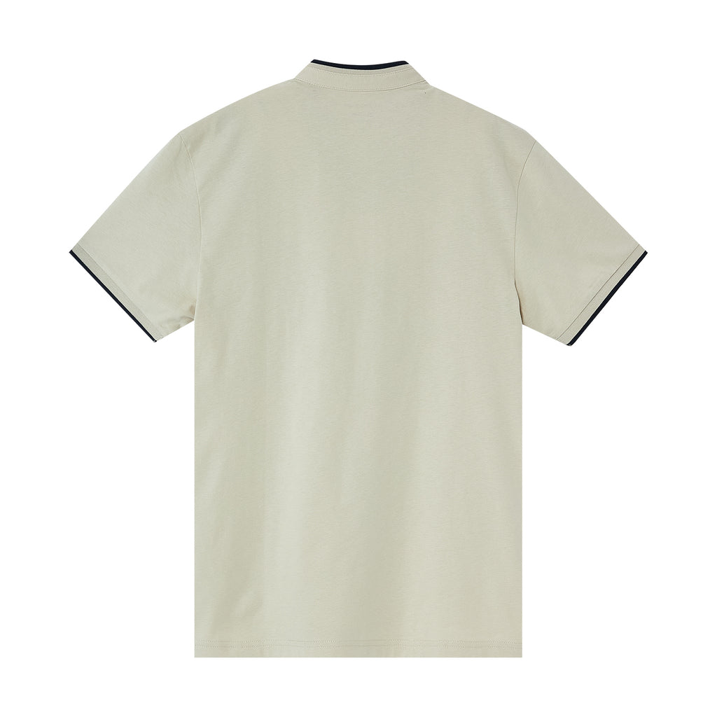 تي شيرت رجالي قطني بقصة ضيقة من Henley