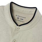 تي شيرت رجالي قطني بقصة ضيقة من Henley